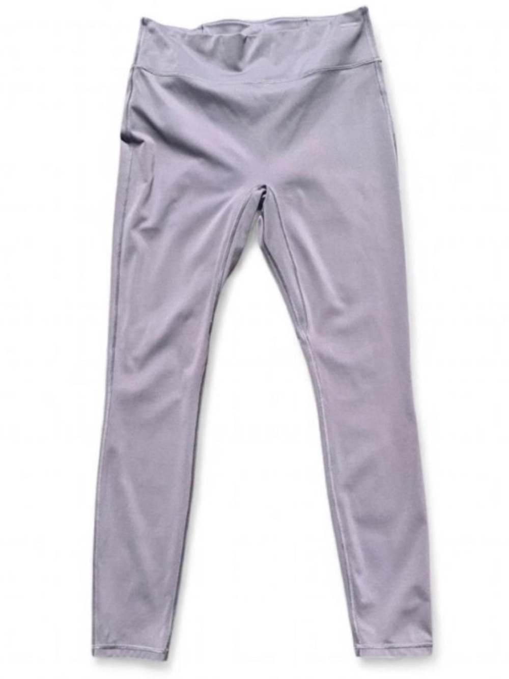 Soft Girl Balletcore Fabletics Motion365 Grey Leggings with Mesh Back Pocket - Picture 3 of 7